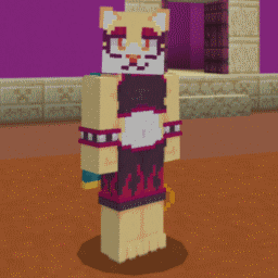 Goth Furry Minecraft Skin