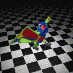 Low Poly Parrot